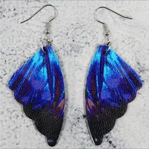 Butterfly wing earrings